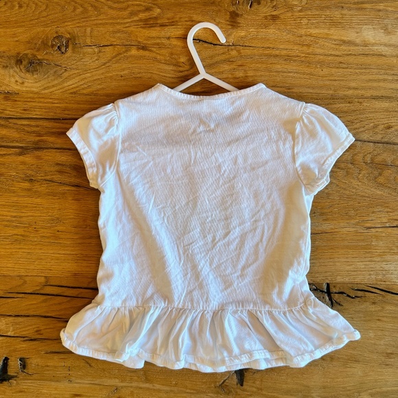 Rabbit Skins. Size 5/6 toddler girls. Butterfly heart flowy t-shirt. - Picture 4 of 4
